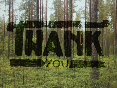 Thank You forest handwritten inktober source thank you typography