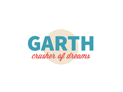 Garth: Crusher Of Dreams deck favorite open source presentation slide source sans pro wisdom script