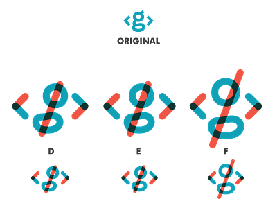 Overprint Logo brackets logo personal variations
