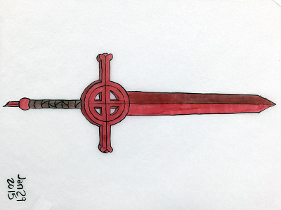 Demon Blood Sword Sketch