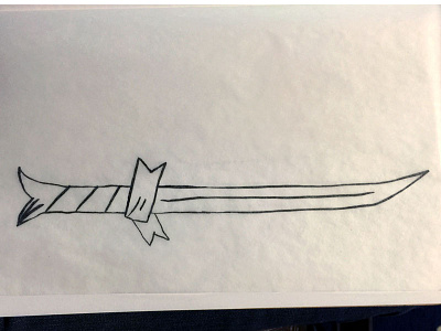 Grass Sword Sketch adventure time finn grass sketch sword work in progress