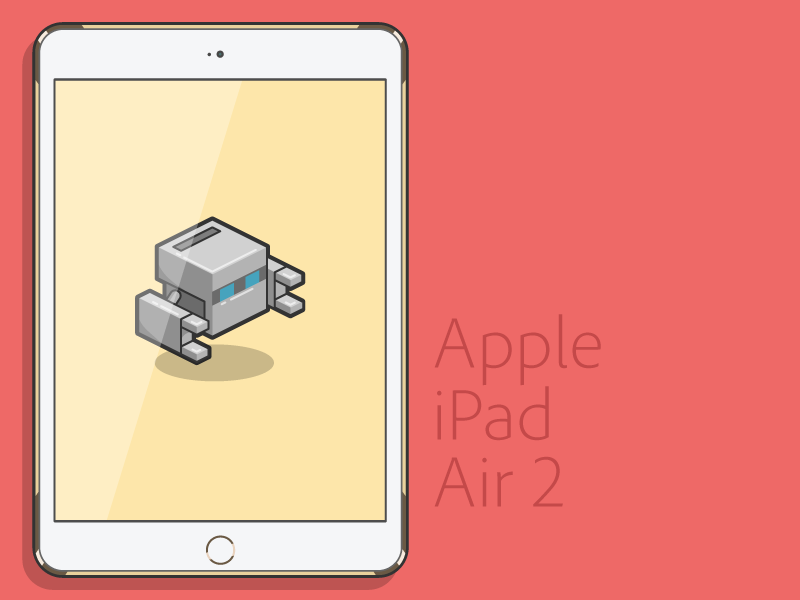 IPad Air 2 Vector apple art flat ipad line mobile source vector