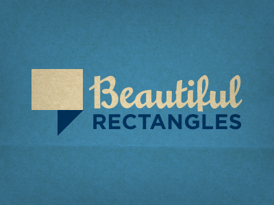 Beautiful Rectangles Brownbag branding