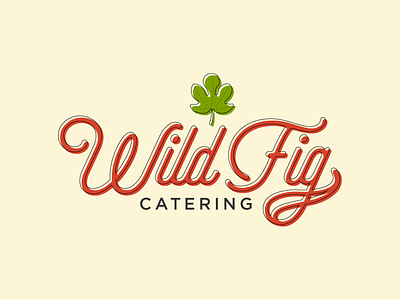 Wild Fig Offset branding catering leaf offset