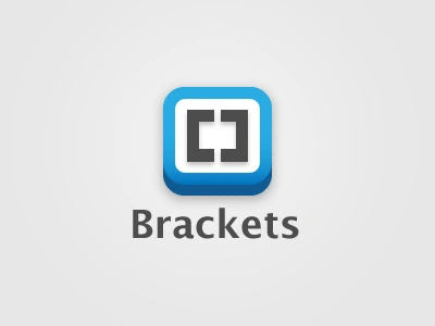 Brackets Icon beta branding icon opensource