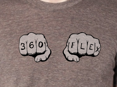 360 Flex Fist Tattoo Shirt fist t shirt tattoo