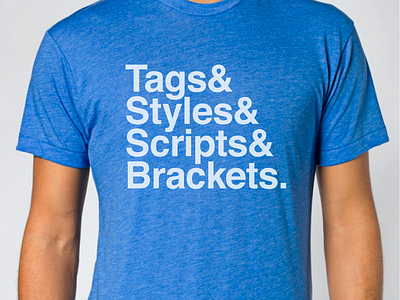 & Brackets. shirt