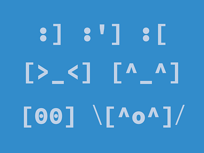 Brackicons blue emoticons not purple