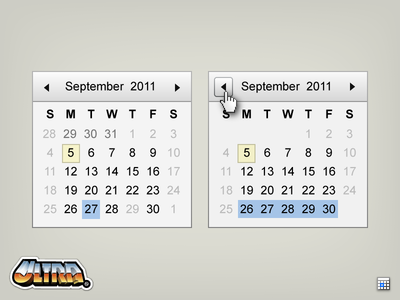 Date Input calendar component date date picker illustrator lighting picker ui vector