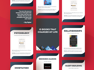 Ebook: 10 books that changed my life design ebook free freebie layout