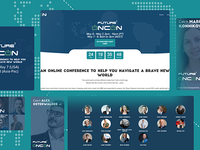 Future Squared OnCon Conference conference technology website website design