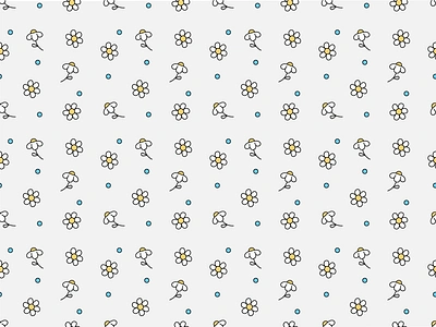 Daisies 2d branding daisy design detail floral flowers illustration outline pattern ukraine vector