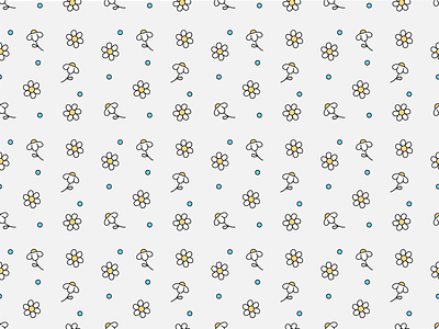 Daisies 2d branding daisy design detail floral flowers illustration outline pattern ukraine vector