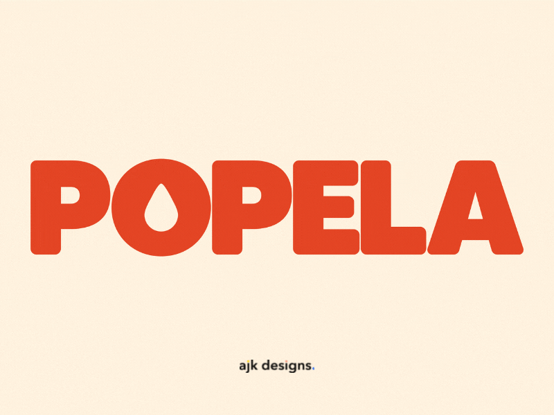 Popela Soda branding design drink food graphic design illustration logo modern branding typography vector