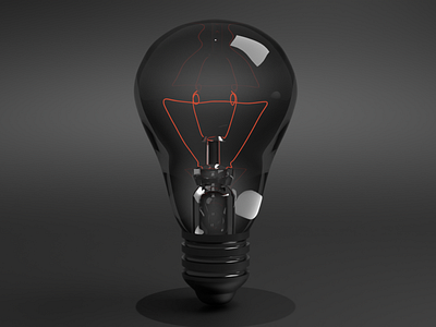 Realistic lightbulb