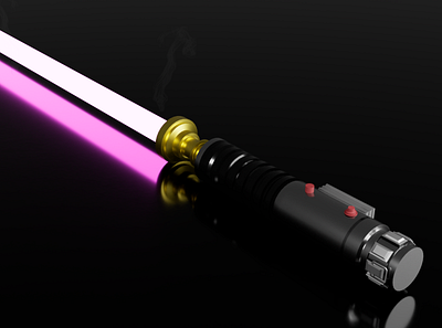 Star Wars Lightsaber 3d blender branding design graphic design illustration logo ui ux vector