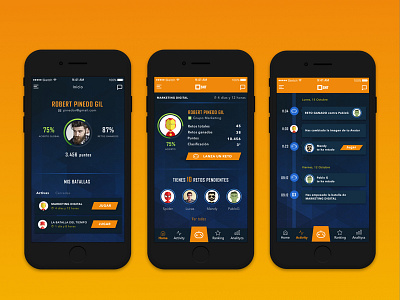 Gamification App app gamification ui ux