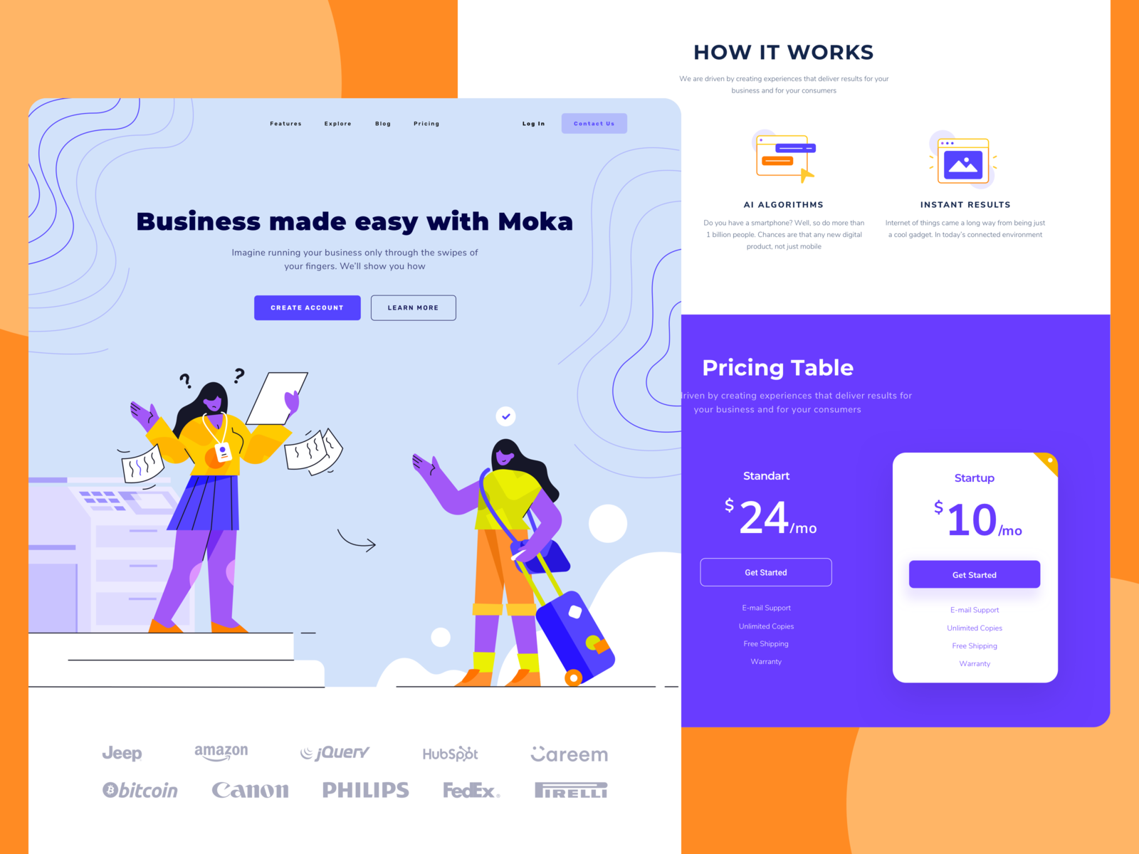 Moka Cash Register Web by Randompopsycle on Dribbble