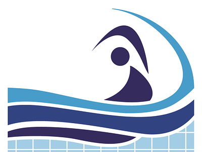 Логотип для бассейна graphic design logo