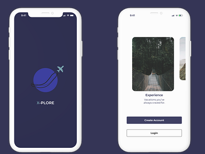 X-Plore app design ux