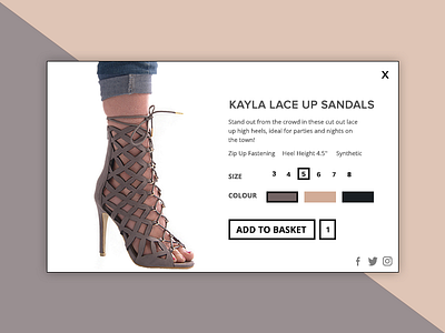 Customise Product - Day 033 #dailyui 34 dailyui day design digital fashion interface shoe shoes ui ux web