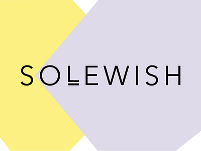 Solewish Logo brand color colour design fashion icon identity logo pantone solewish