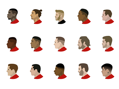 Manchester United Emojis advertising campaign digital emoji football manchester manchester united mufc print united