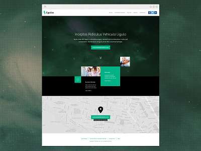 Egestas Web ui ux web design