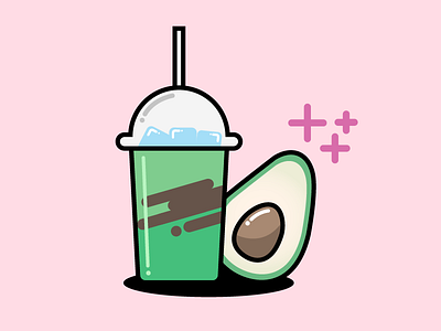 Cutie Avocado avocado illustration juice yum