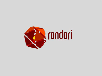 Randori Logo 3d illustration logo