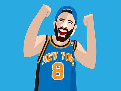 Number 8 basketball knicks nba new york people sports