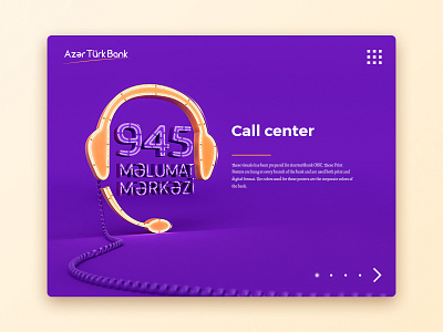 Call center visual for ui design