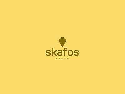 Skafos Artesanatos branding branding design design illustration logo logo design