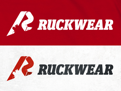 Ruckwear canadian logo rugby