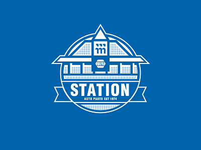Napa Station autoparts badge station