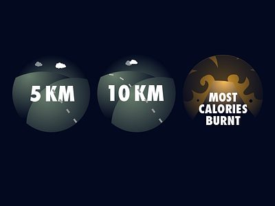 Killed Badges badges fitness icons