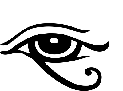 Eye of Horus design graphic design illustration vector