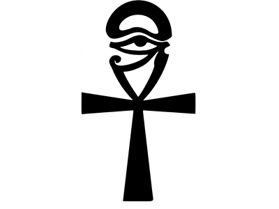 The eye of Ra Ankh vector