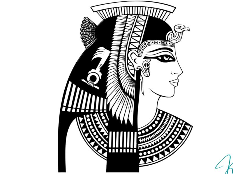 egyptian queen clipart