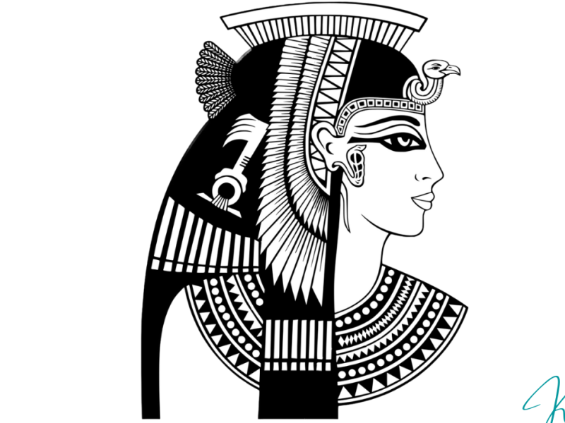 Nefertari Egyptian queen by Kida Nedakh on Dribbble