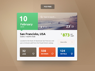 Travel (freebie) booking free freebie interface ios7 travel ui ux web webdesign