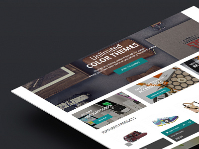 Themeflat business corporate ecommerce landing minimal promo shop themeforest ui ux web webdesign