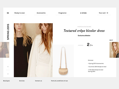 Shop_main business corporate ecommerce flat landing minimal promo shop ui ux web webdesign