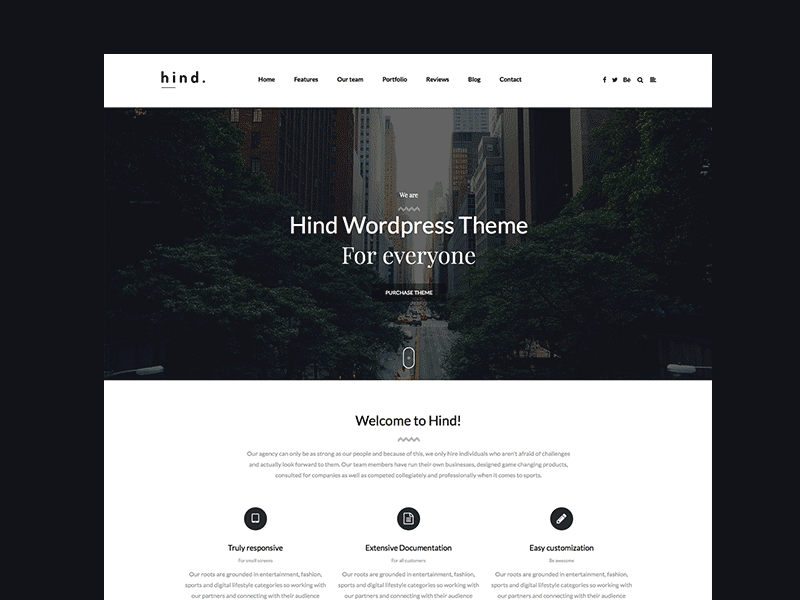 Hind Onepage