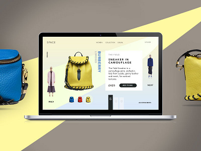 Space agency creative ecommerce minimal onepage portfolio shop ui ux web web design