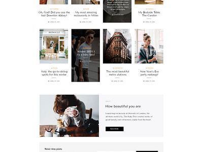 Carrie Inspiration Blog by Creanncy 👸 on Dribbble