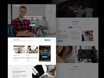 Barrel Main Demo blogger business consulting creative fashion hero minimal slider startup themeforest web wordpress