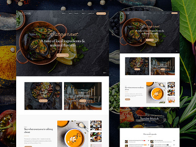 Barrel Restaurant business cafe consulting creative fashion hero minimal restaurant slider startup themeforest wordpress