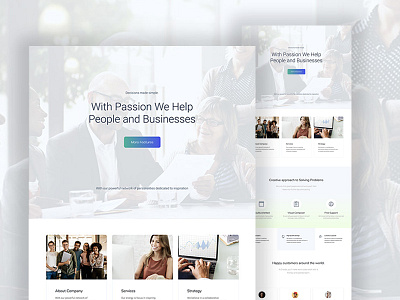 Enside Business business corporate design elite minimal omepage personal themeforest ui ux web wordpress