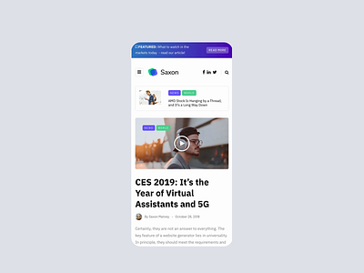 Saxon Adaptive adaptive animaton blog business corporate creative landing magazine minimal phone principle scroll themeforest ui ux web webdesign wordpress